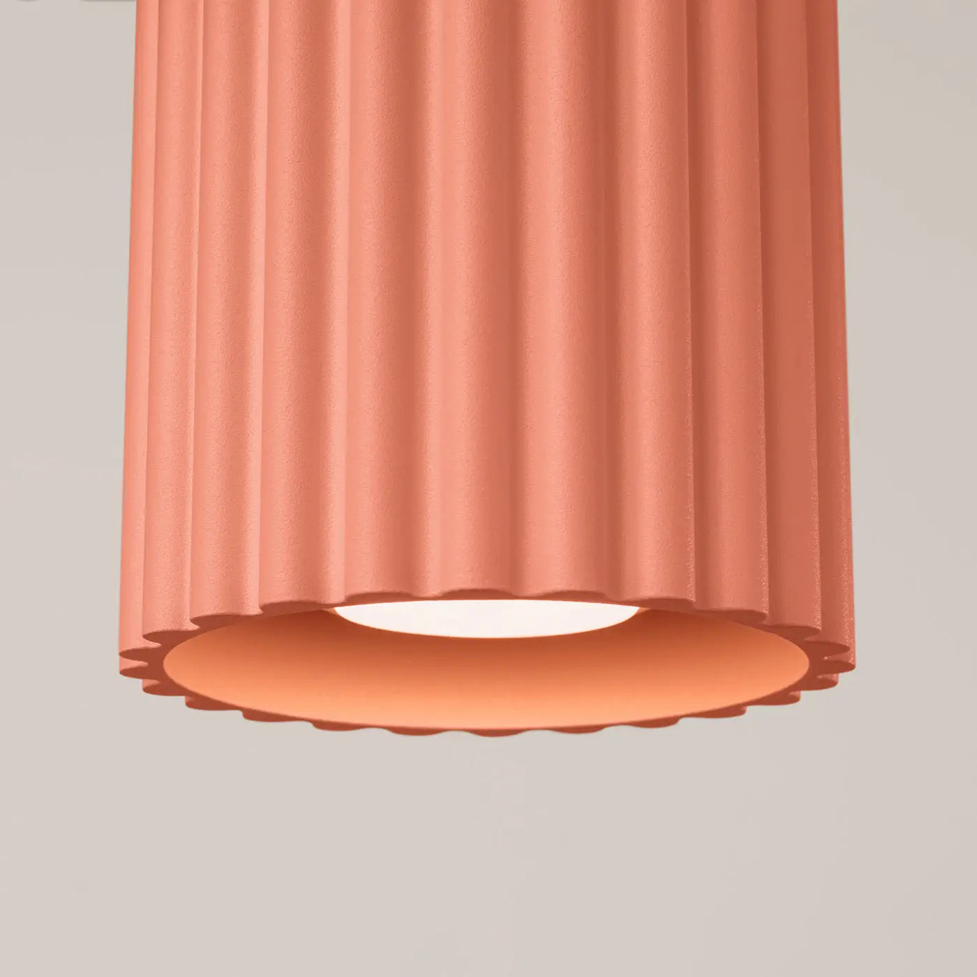 Plafonnier LED peach minimaliste moderne | HARER