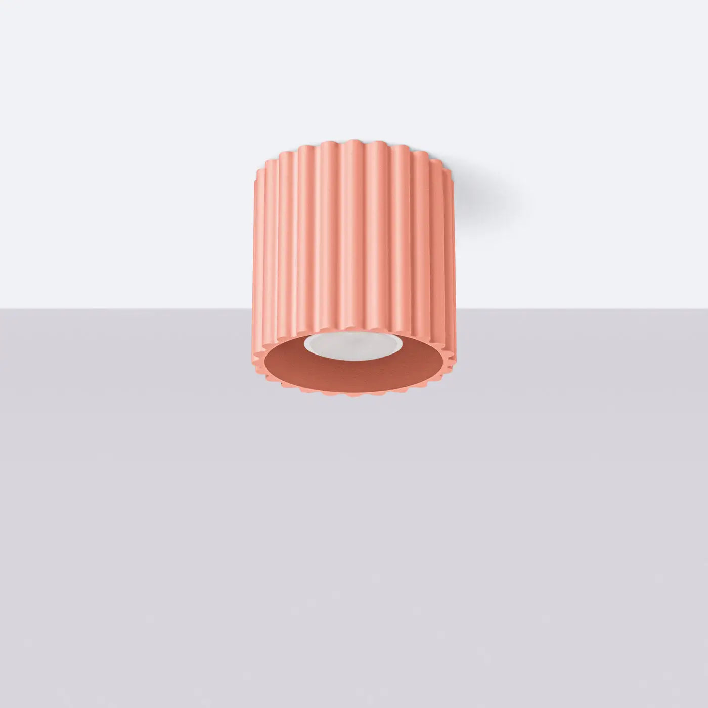 Plafonnier LED peach minimaliste moderne | HARER