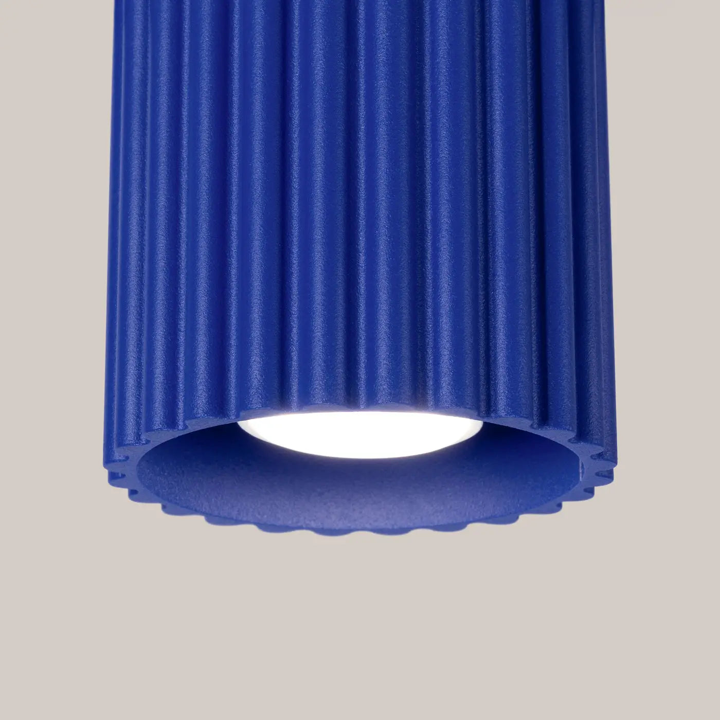 Plafonnier LED bleu ultramarine moderne | KOFAFOS