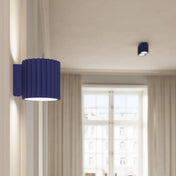Plafonnier LED bleu ultramarine moderne | KOFAFOS