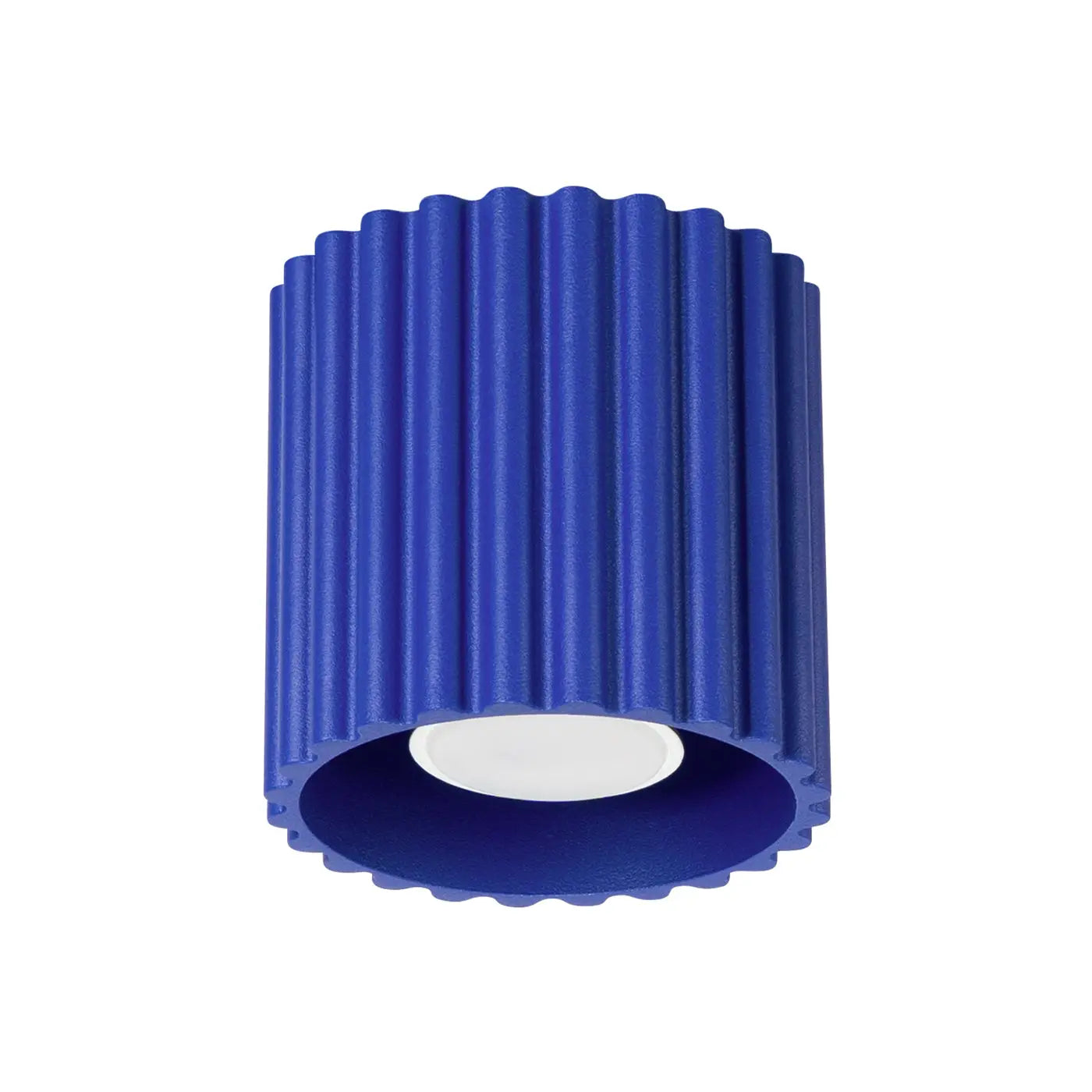 Plafonnier LED bleu ultramarine moderne | KOFAFOS