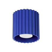 Plafonnier LED bleu ultramarine moderne | KOFAFOS