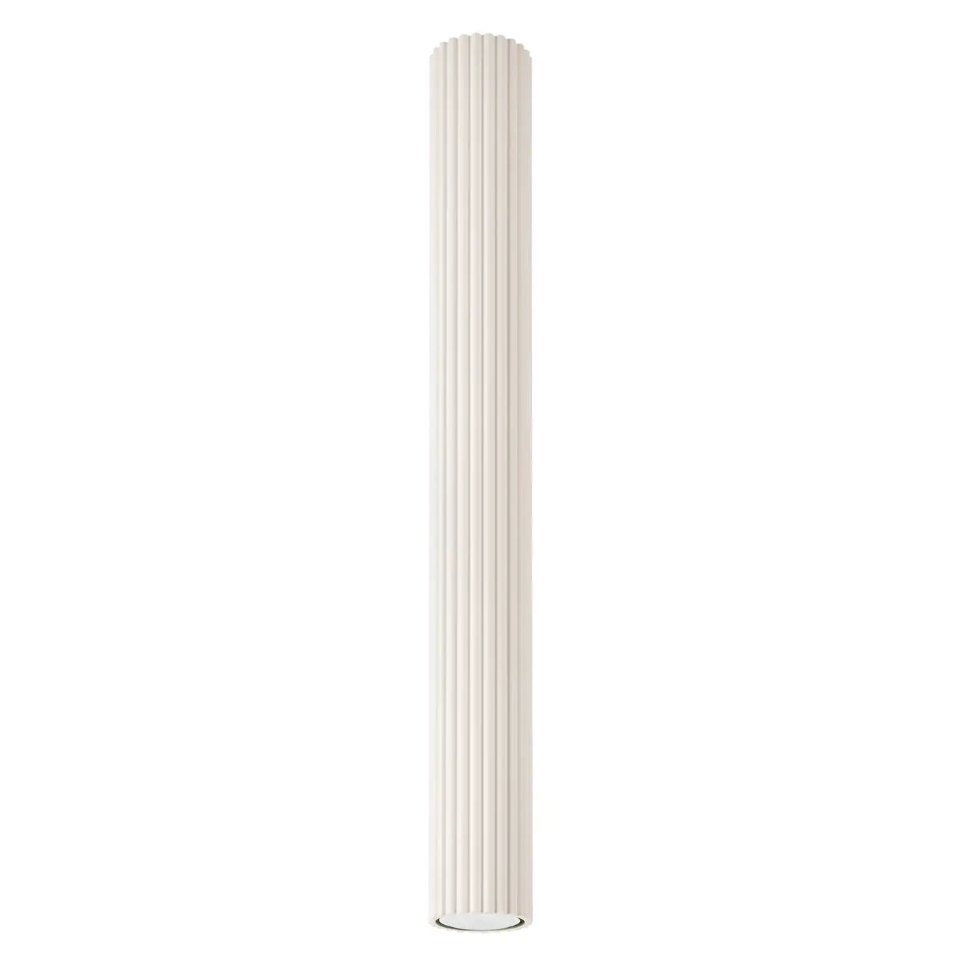 Plafonnier LED beige aluminium design scandinave | HIKODI