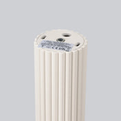 Plafonnier LED beige aluminium moderne | BUDEN