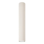 Plafonnier LED beige aluminium moderne | BUDEN