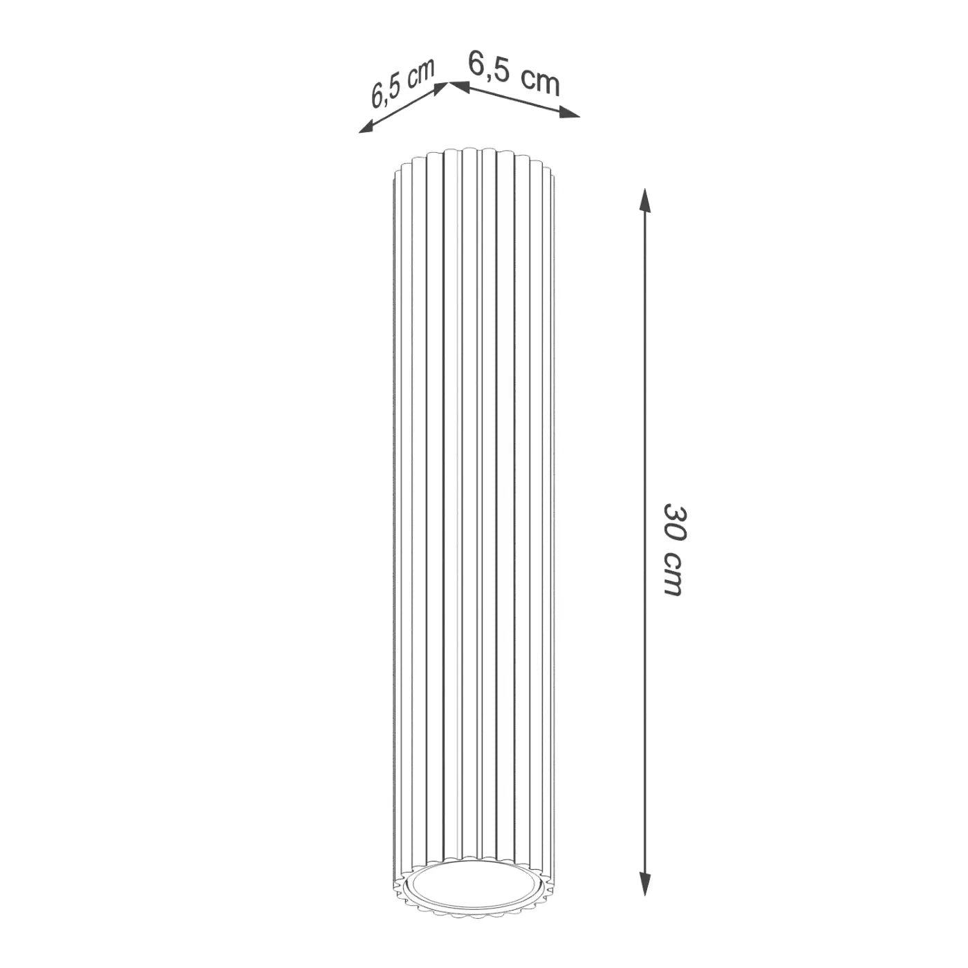 Plafonnier LED vert olive aluminium minimaliste | BIME