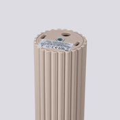 Plafonnier LED taupe aluminium moderne | HEDAFI