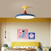 Plafonnier LED coloré design scandinave enfant | ZALEVA