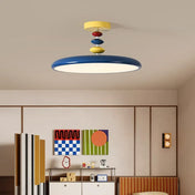 Plafonnier LED coloré design scandinave enfant | ZALEVA