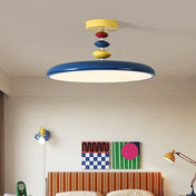 Plafonnier LED coloré design scandinave enfant | ZALEVA