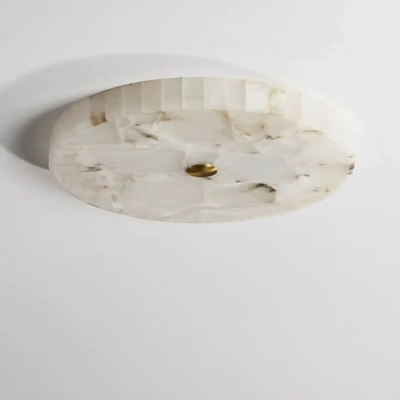 Plafonnier marbre blanc scandinave minimaliste | ZEKI