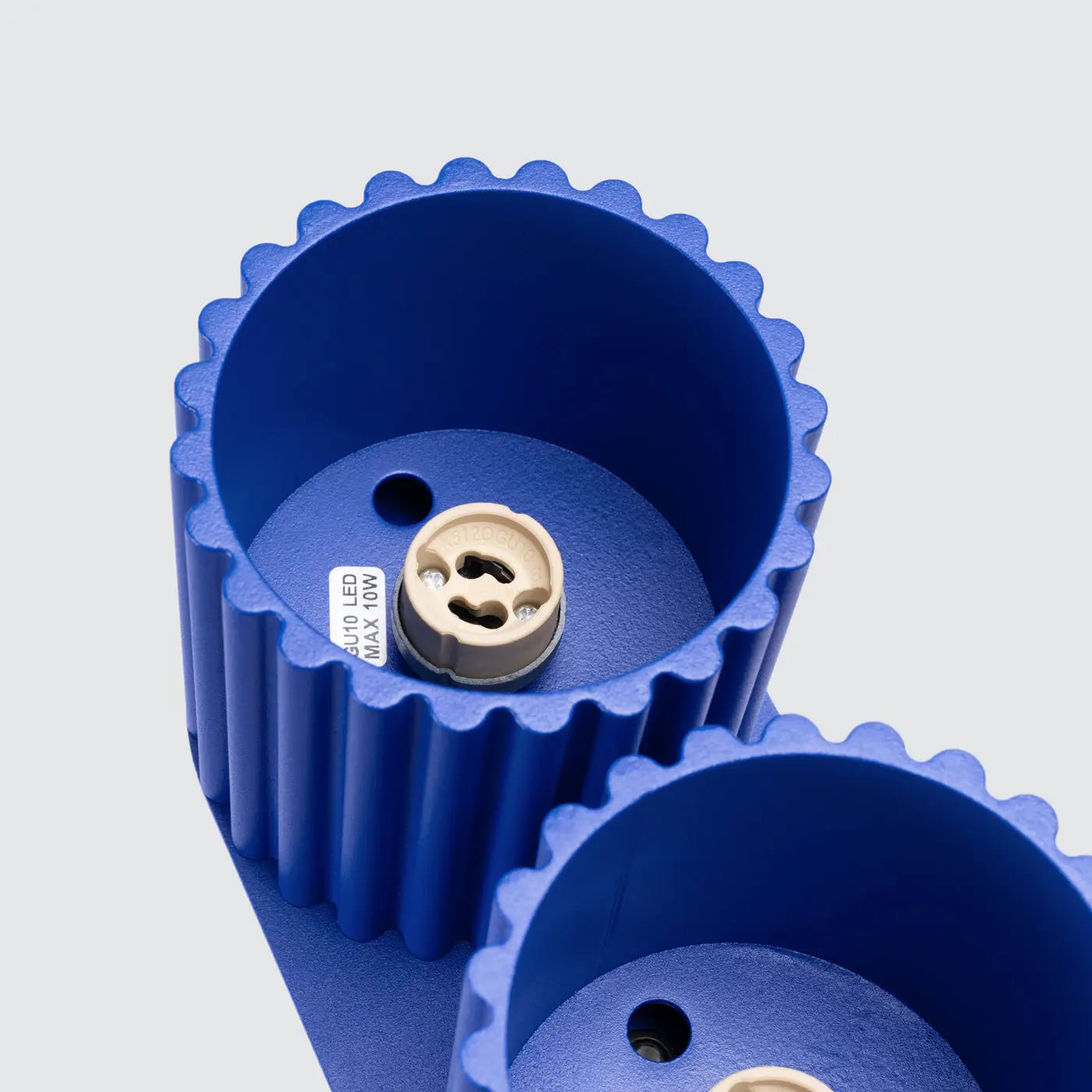 Plafonnier LED double ultramarine moderne | HAKOK