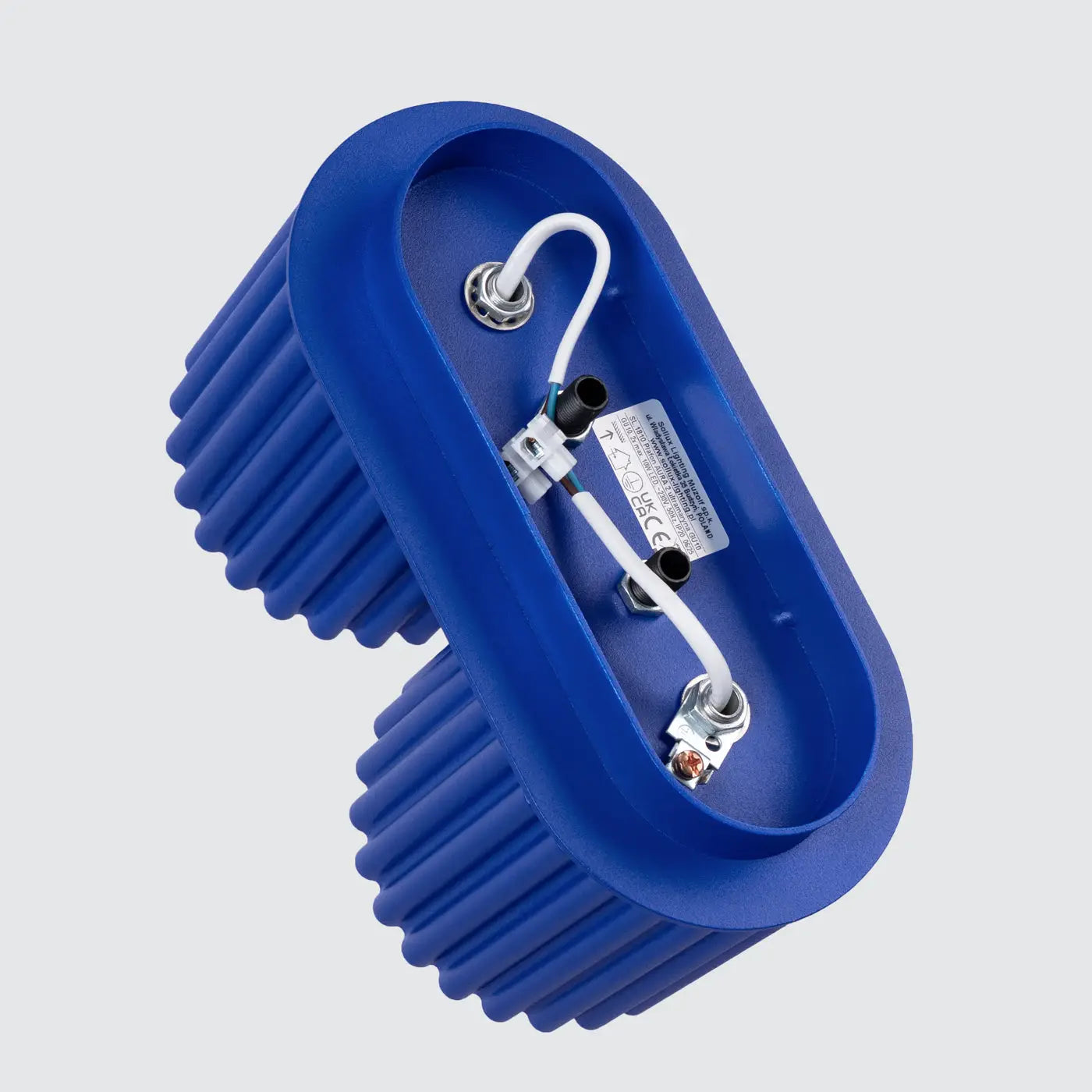 Plafonnier LED double ultramarine moderne | HAKOK