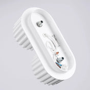 Plafonnier double spot blanc aluminium moderne | DASINO
