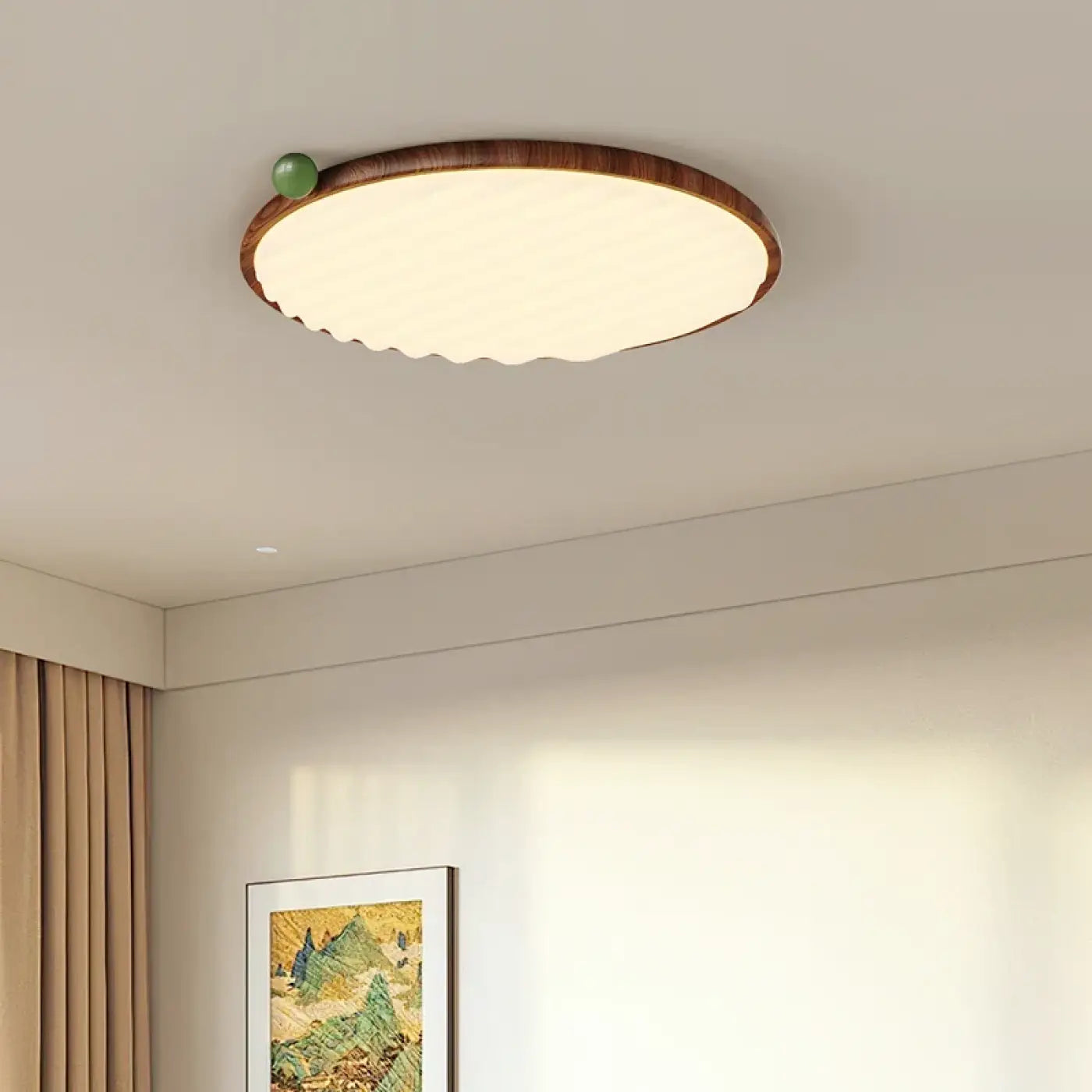 Plafonnier LED personnage enfant blanc design | DOTAFE