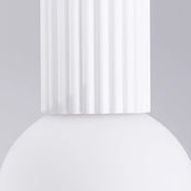 Plafonnier LED blanc design IP44 | TOGUFU