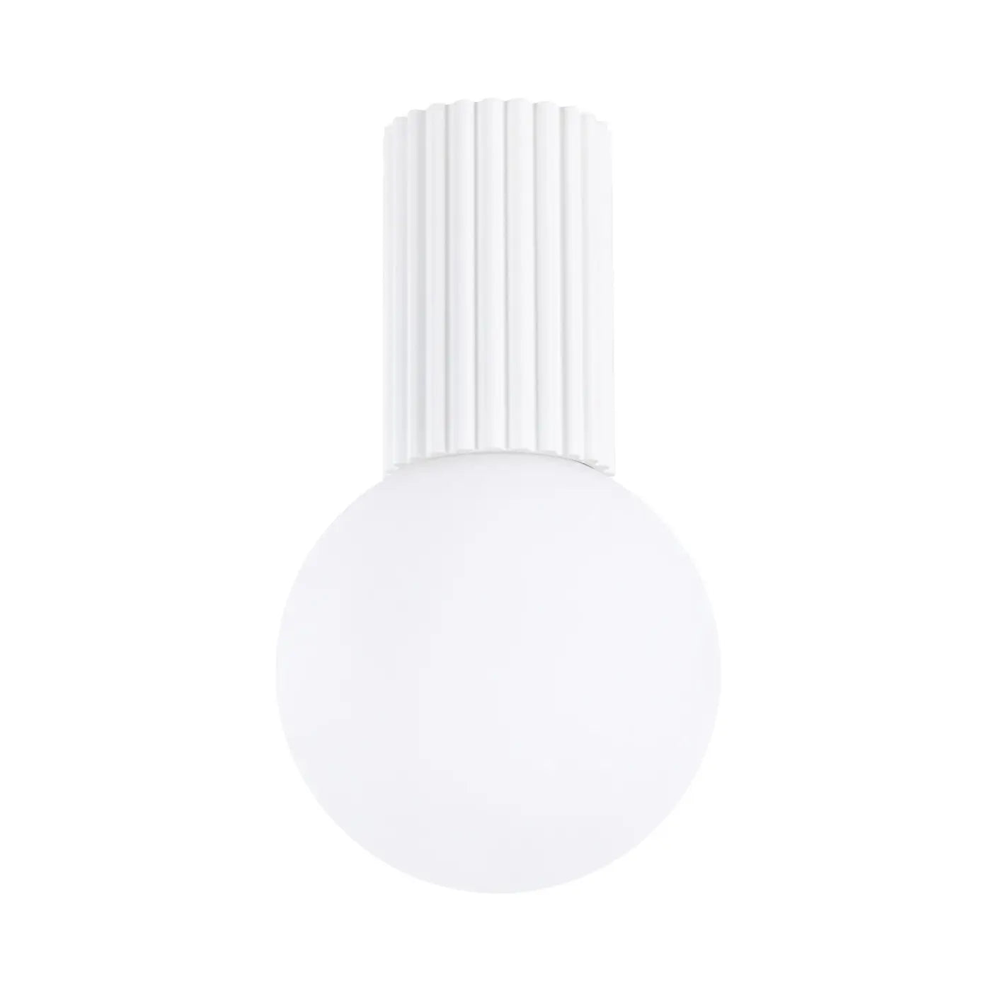 Plafonnier LED blanc design IP44 | TOGUFU
