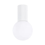 Plafonnier LED blanc design IP44 | TOGUFU