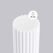 Plafonnier LED blanc design IP44 | TOGUFU