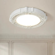 Plafonnier LED métal et résine style vintage | LOKIKER