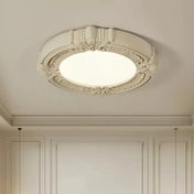 Plafonnier LED métal et résine style vintage | LOKIKER