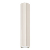 Plafonnier LED beige aluminium minimaliste | HENUNIK