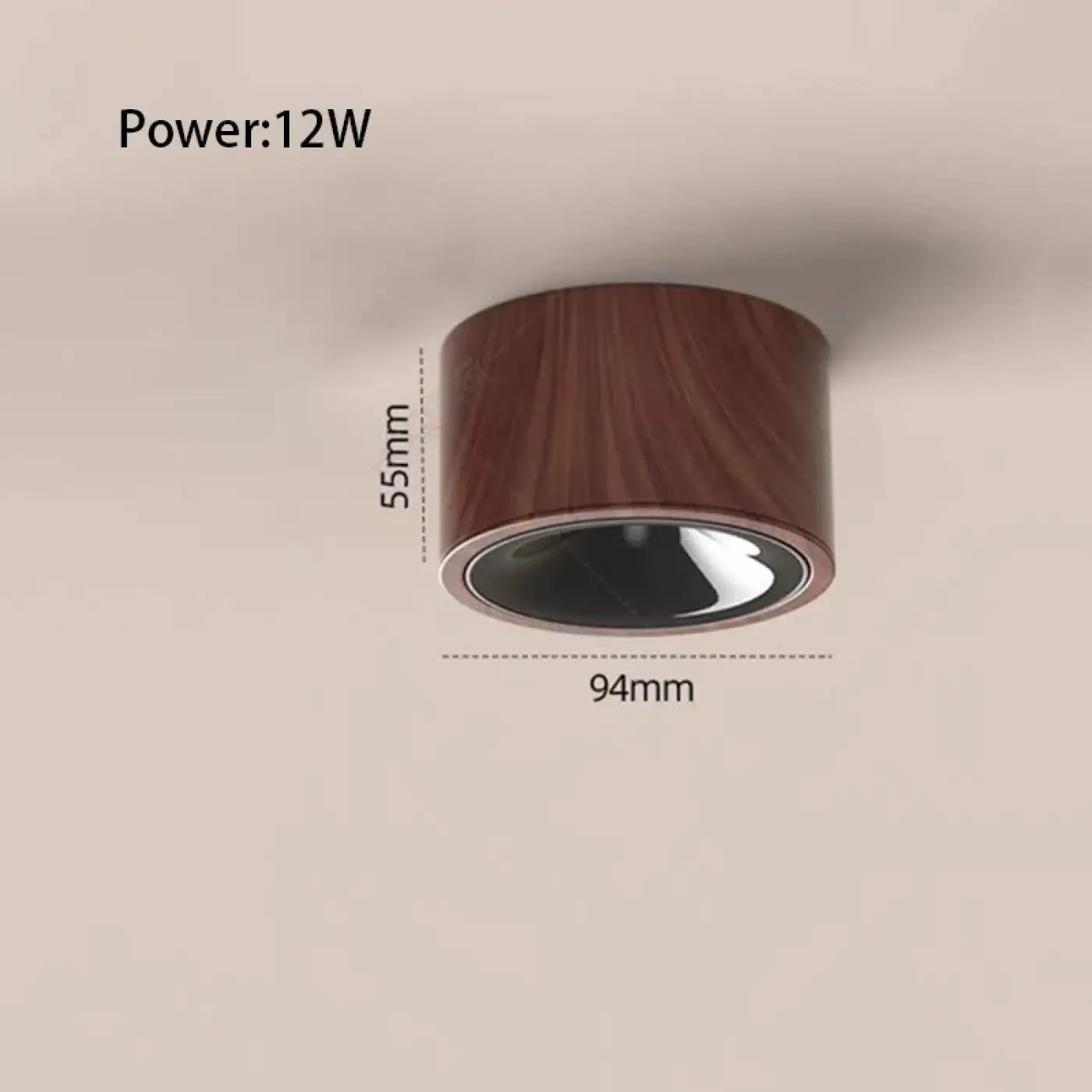 Plafonnier LED aluminium design moderne | RIBEMUR
