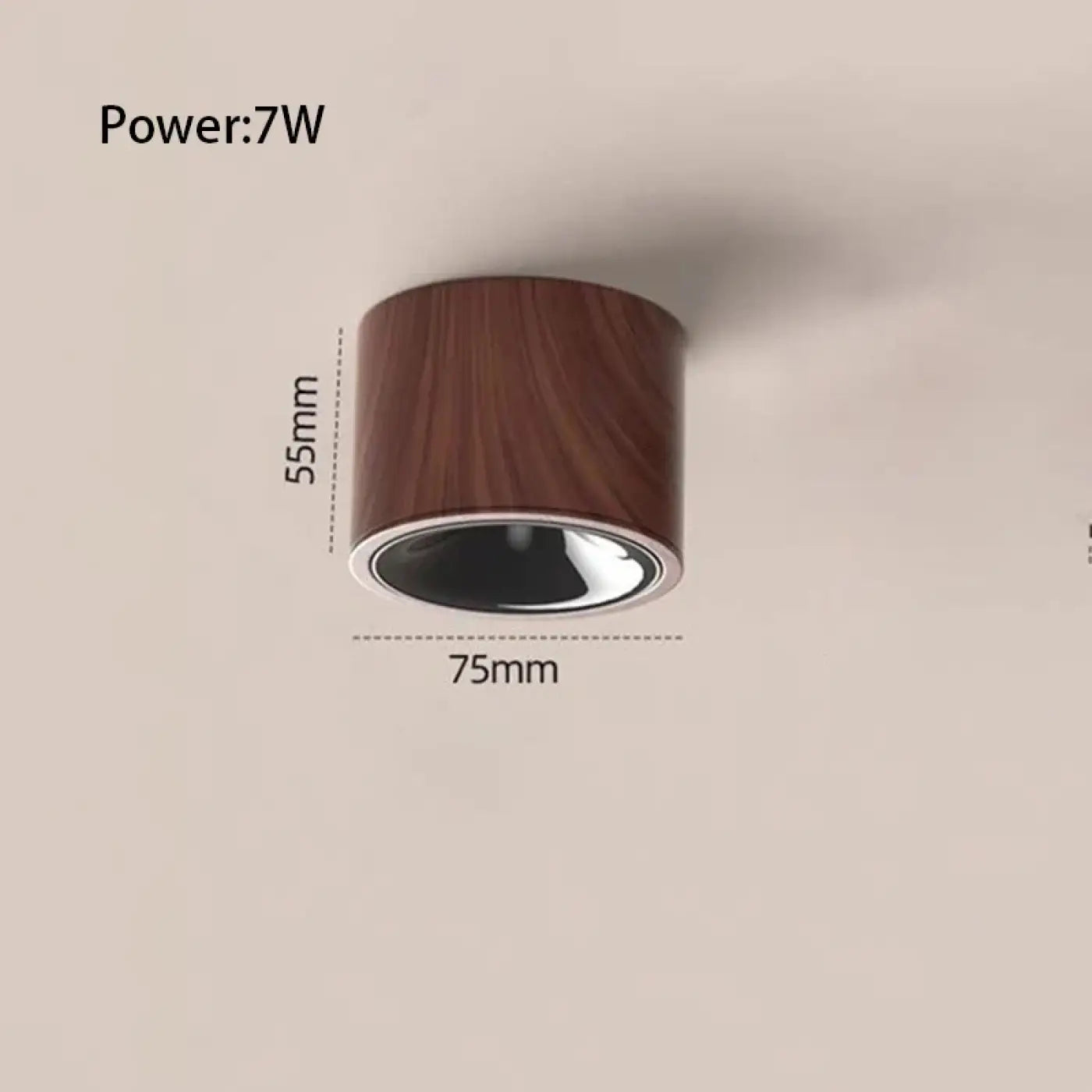 Plafonnier LED aluminium design moderne | RIBEMUR