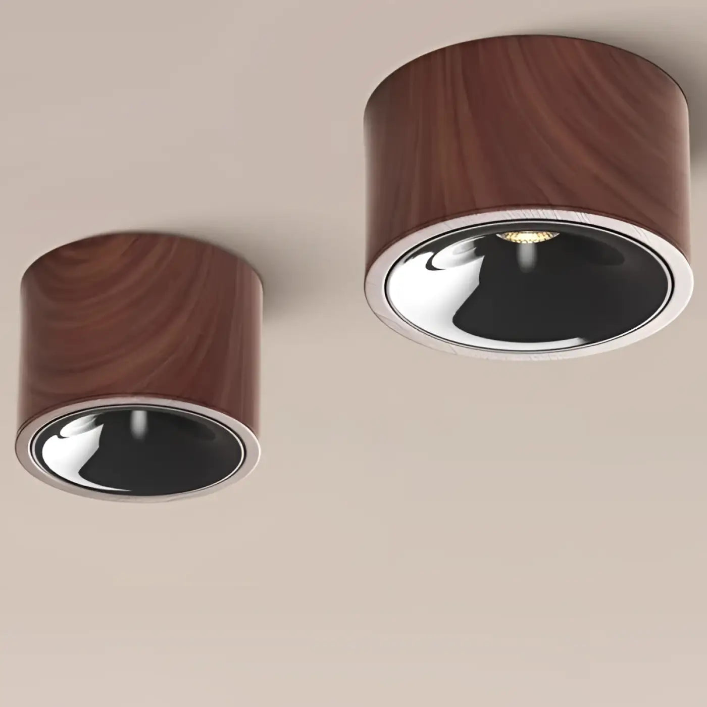 Plafonnier LED aluminium design moderne | RIBEMUR