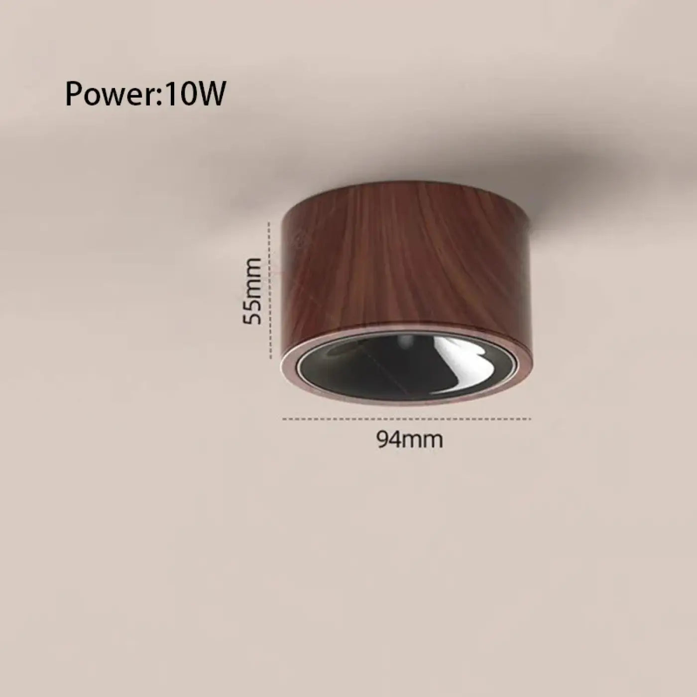 Plafonnier LED aluminium design moderne | RIBEMUR