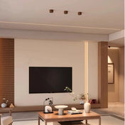Plafonnier LED aluminium design moderne | RIBEMUR