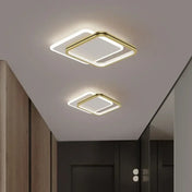 Plafonnier LED noir ou doré formes variées | KEGATE