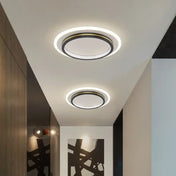 Plafonnier LED noir ou doré formes variées | KEGATE