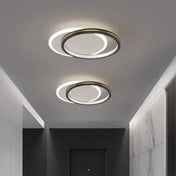 Plafonnier LED noir ou doré formes variées | KEGATE