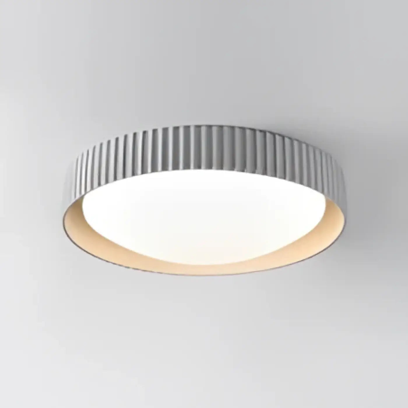 Plafonnier LED reliefs graphiques 45 cm | LUSI