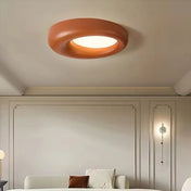 Plafonnier LED design courbes épurées coloré | VOLUKA