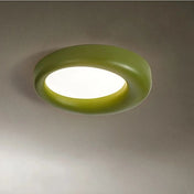 Plafonnier LED design courbes épurées coloré | VOLUKA