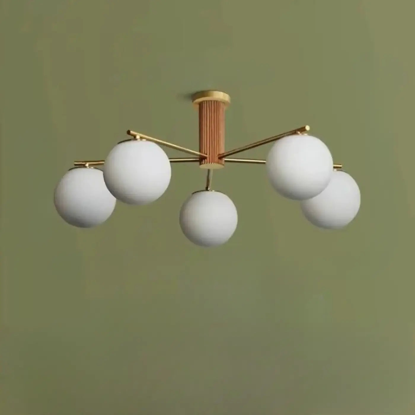 Plafonnier verre et métal style scandinave | FONOL