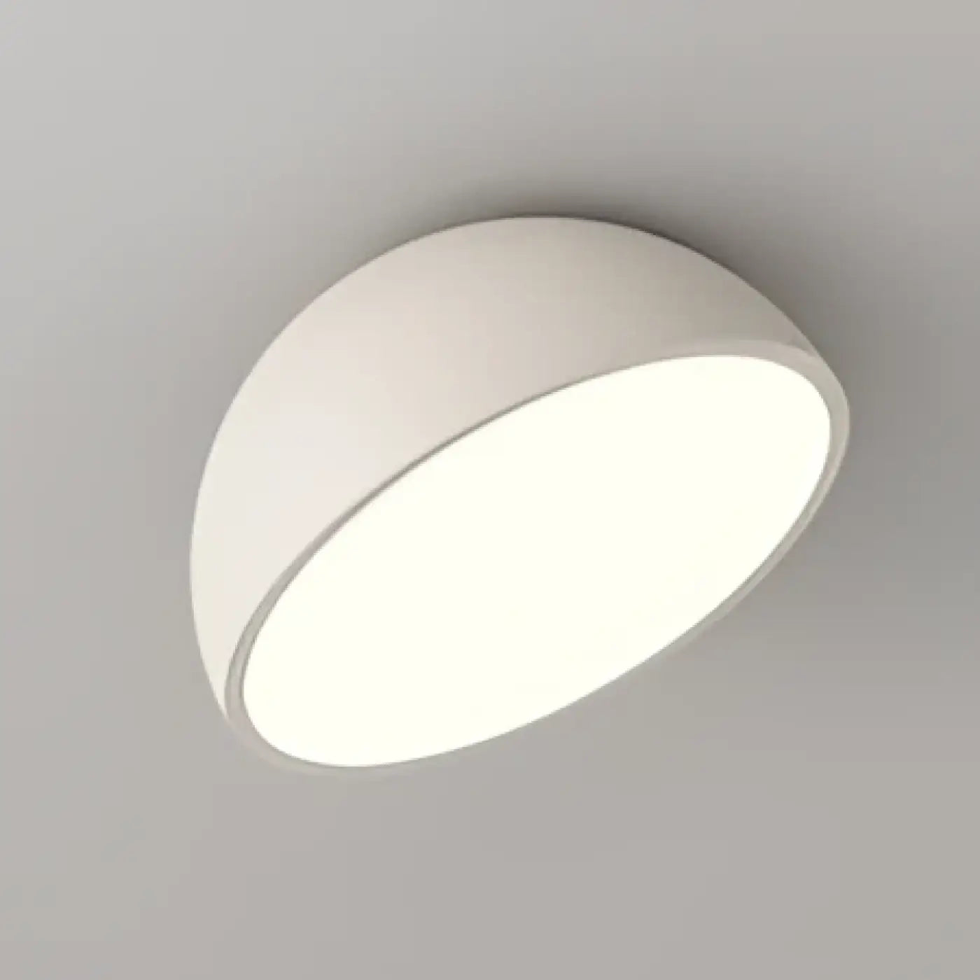 Plafonnier LED coque arrondie dimmable | PELIK