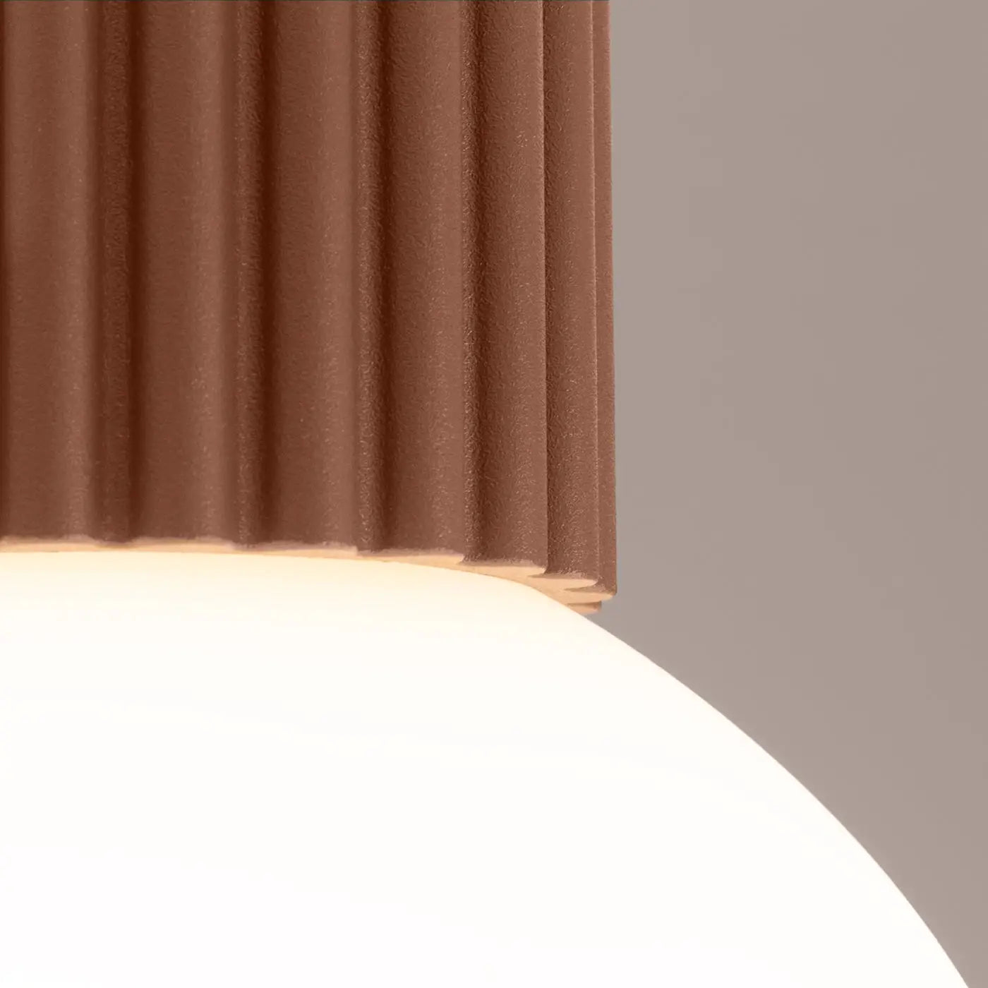 Plafonnier LED moka minimaliste IP44 | PEVUVE