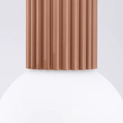 Plafonnier LED moka minimaliste IP44 | PEVUVE