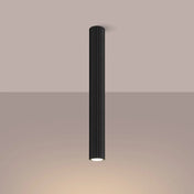 Plafonnier LED noir aluminium design moderne | KEGIGO