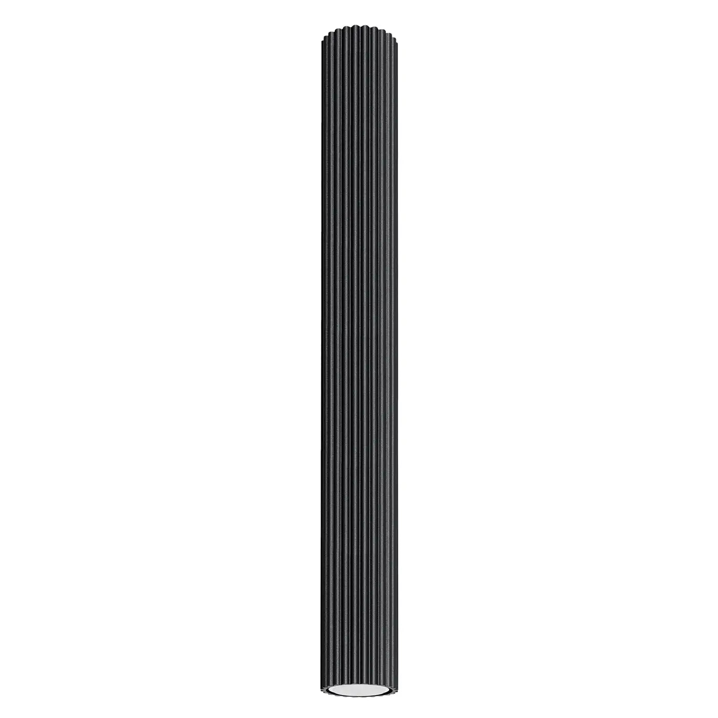 Plafonnier LED noir aluminium design moderne | KEGIGO