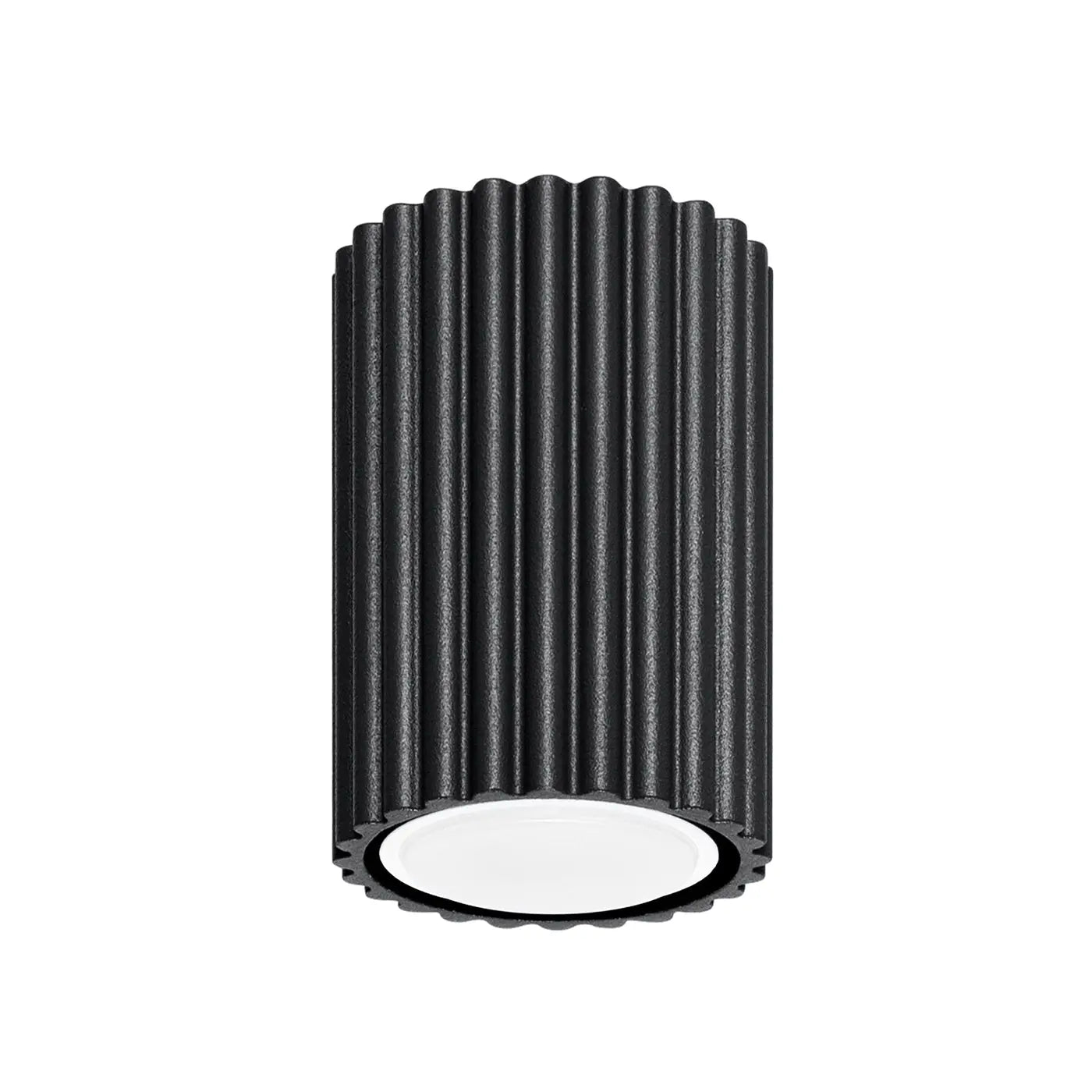 Plafonnier LED noir scandinave minimaliste | DENASUK