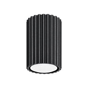 Plafonnier LED noir scandinave minimaliste | DENASUK