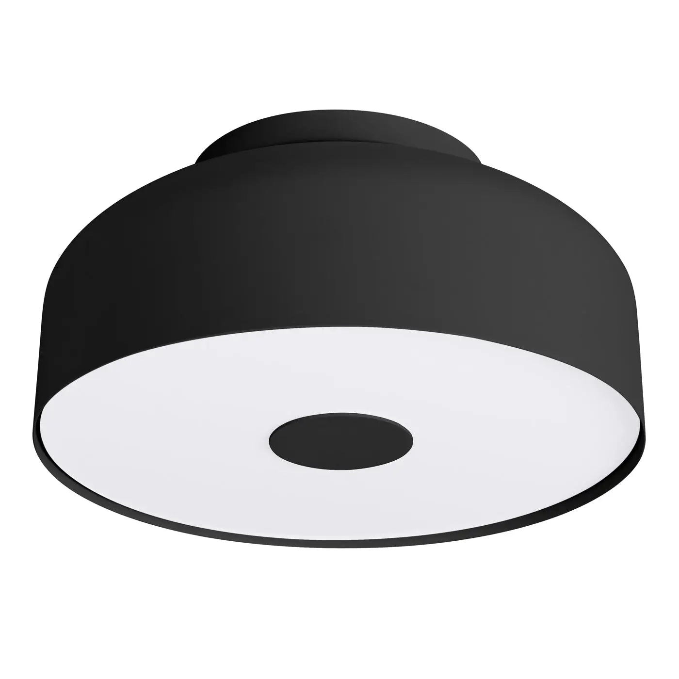 Plafonnier LED noir minimaliste acier | MARE