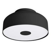 Plafonnier LED noir minimaliste acier | MARE