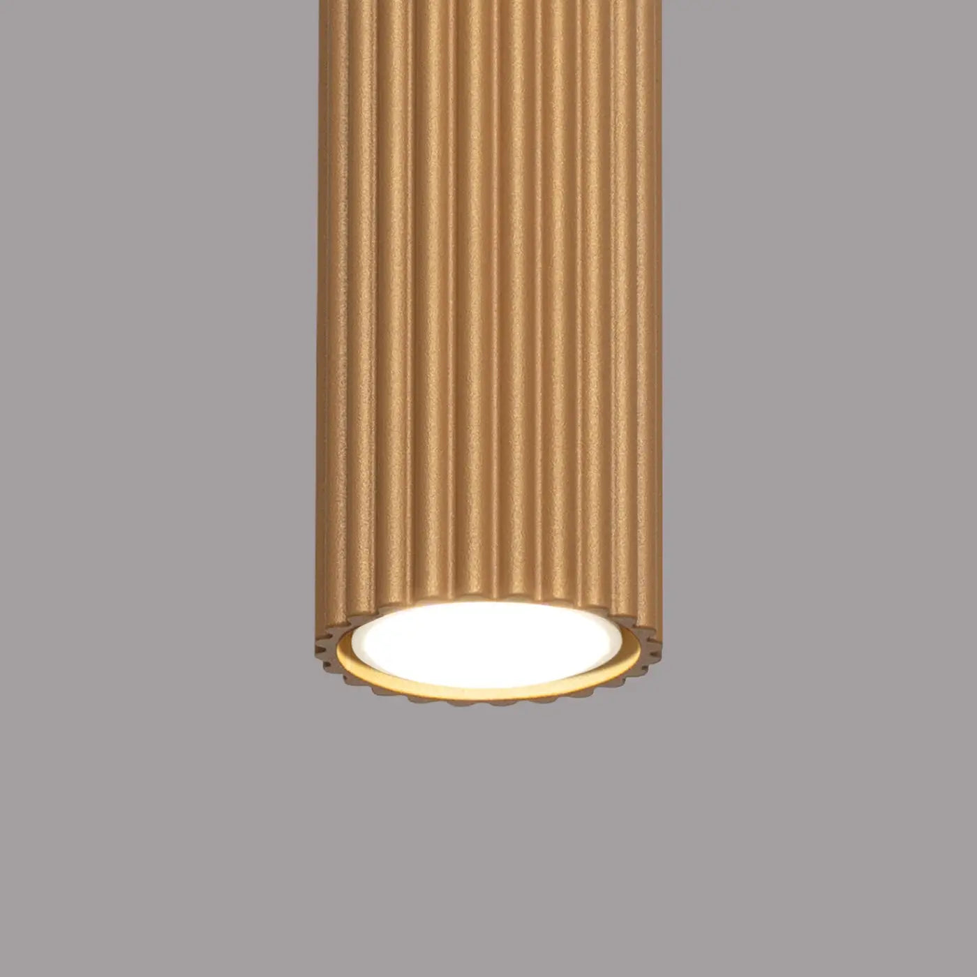 Plafonnier LED or aluminium design moderne | DEDEMO