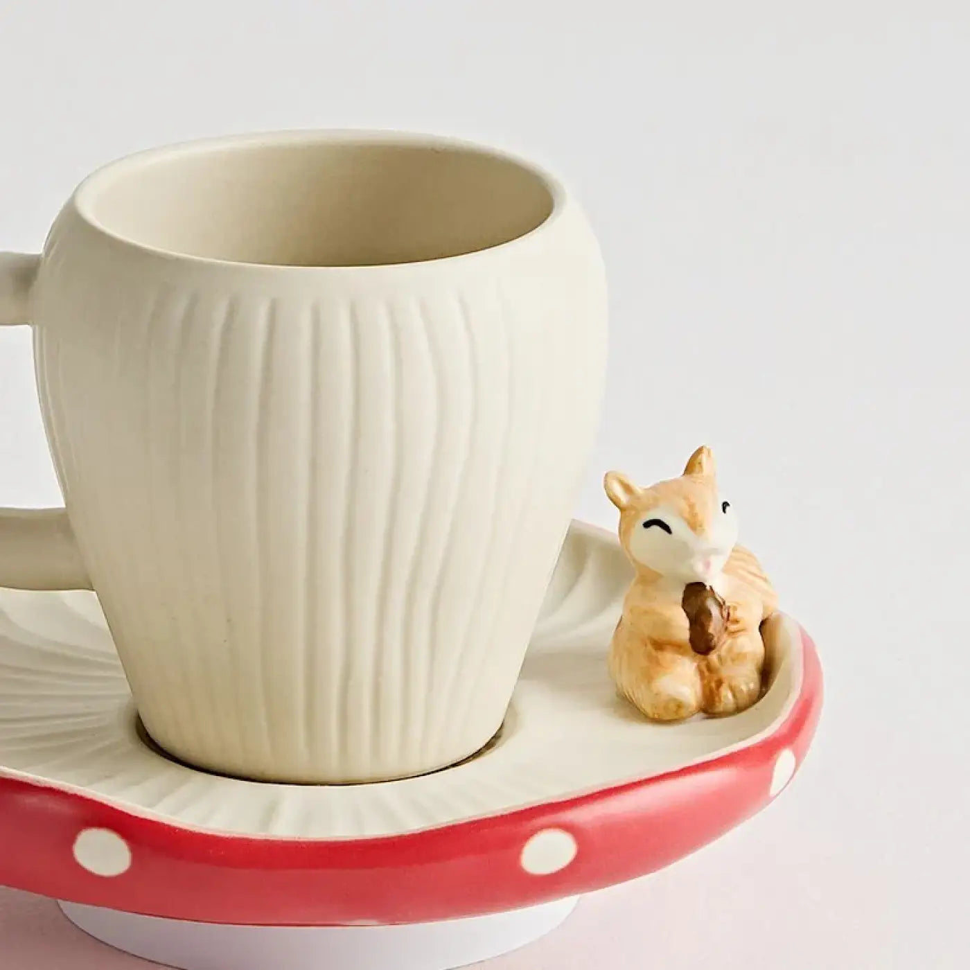 Plafonnier LED tasse fantaisie blanc design | VOTO