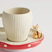 Plafonnier LED tasse fantaisie blanc design | VOTO